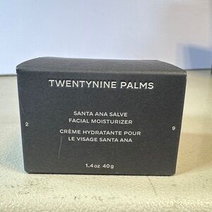 Twentynine Palms Santa Ana Salve Facial Moisturizer - Black